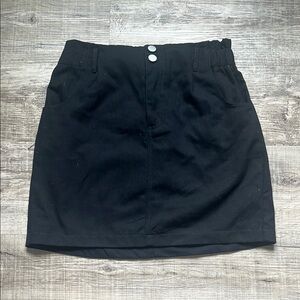HYFVE Black Mini Pencil Skirt for Work